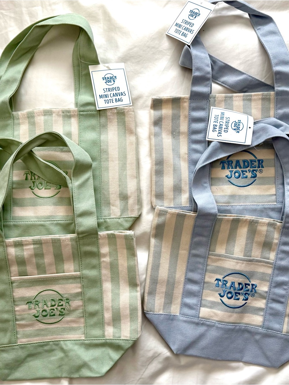 Trader Joe's Mini Totes (4)